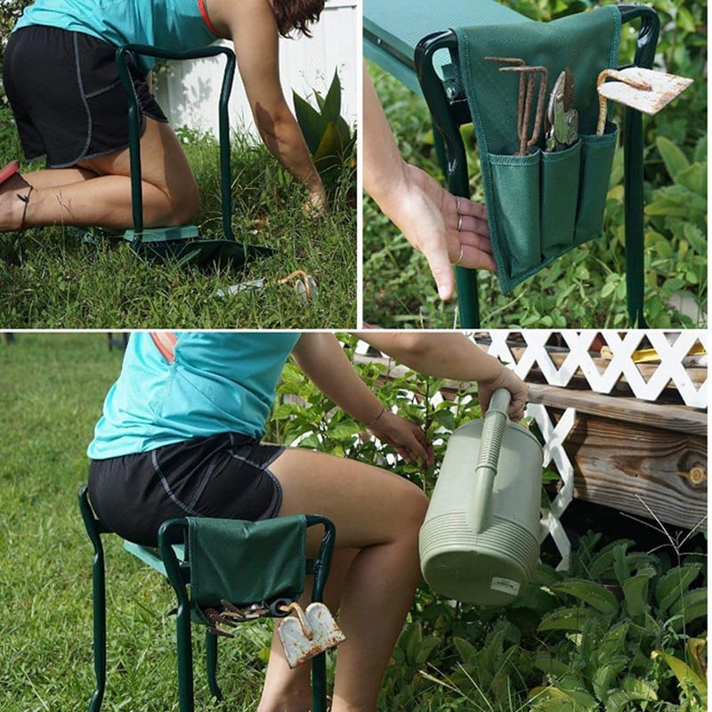 Agenouilloir de Jardin Pliable Multifonction