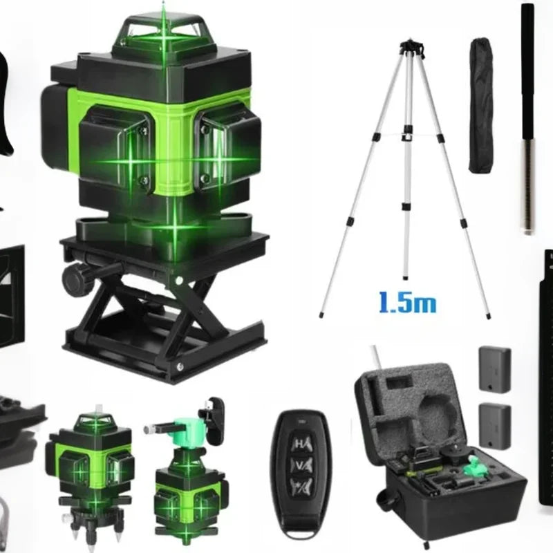 Laser à Lignes Croisées 4D 16 lignes