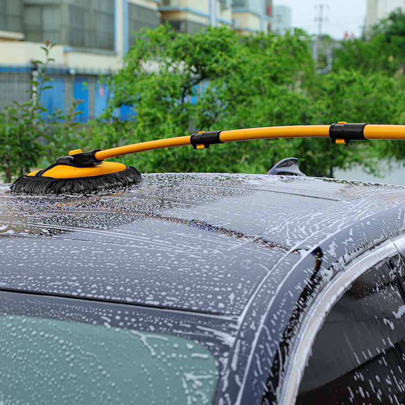 Brosse de Nettoyage pour Voiture avec Manche Télescopique